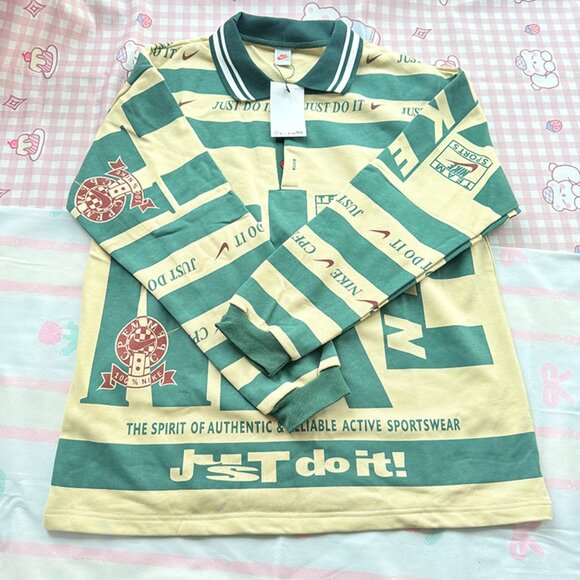 Nike Other - Nike x CPFM Logo Printed Lapel Sweatshirt